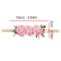 3pcs Decorative Headbands for Newborn Baby Girl