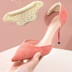 2pcs Heel Insoles Foot Pad Antiwear Inserts Insoles Heel Protector