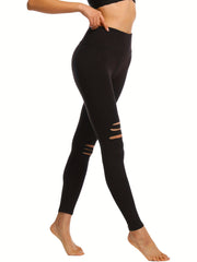 Women's Butt Lifting Ripped High Waist Yoga Pants