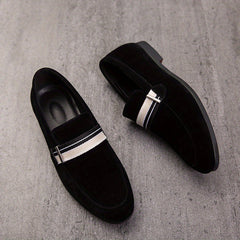 Men's Slip On Loafers Assorted Colors Smart Casual Dress Shoes