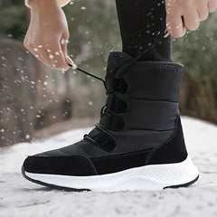 Women's Non Slip Winter Snow Boots Warm High Top Hiking Boots