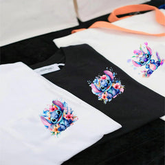 16pcs Stitch Iron On Heat Transfer Stickers for Clothing T Shirts