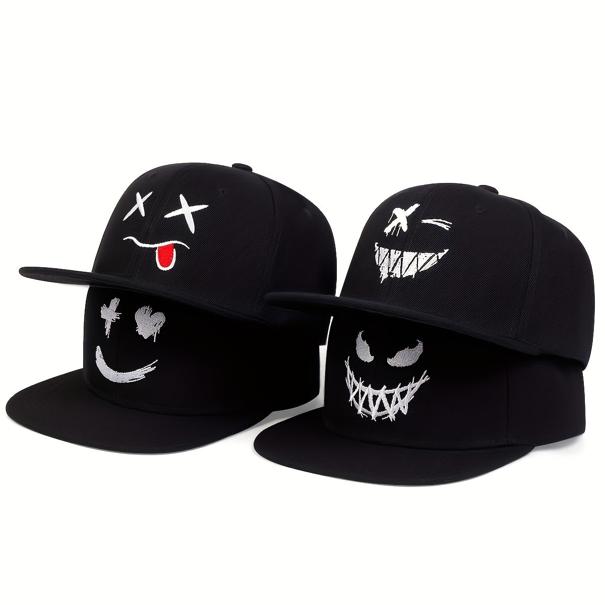 Men's Outdoor Baseball Cap Adjustable Casual Hat Hip Hop Hat Ghost Face Sun
