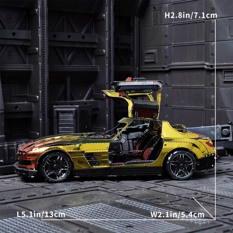 Butterfly Wing Sports Car 3D Metal Puzzle DIY Model