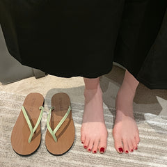 Flat Non Slip Slippers Casual Wear Resistance Slides