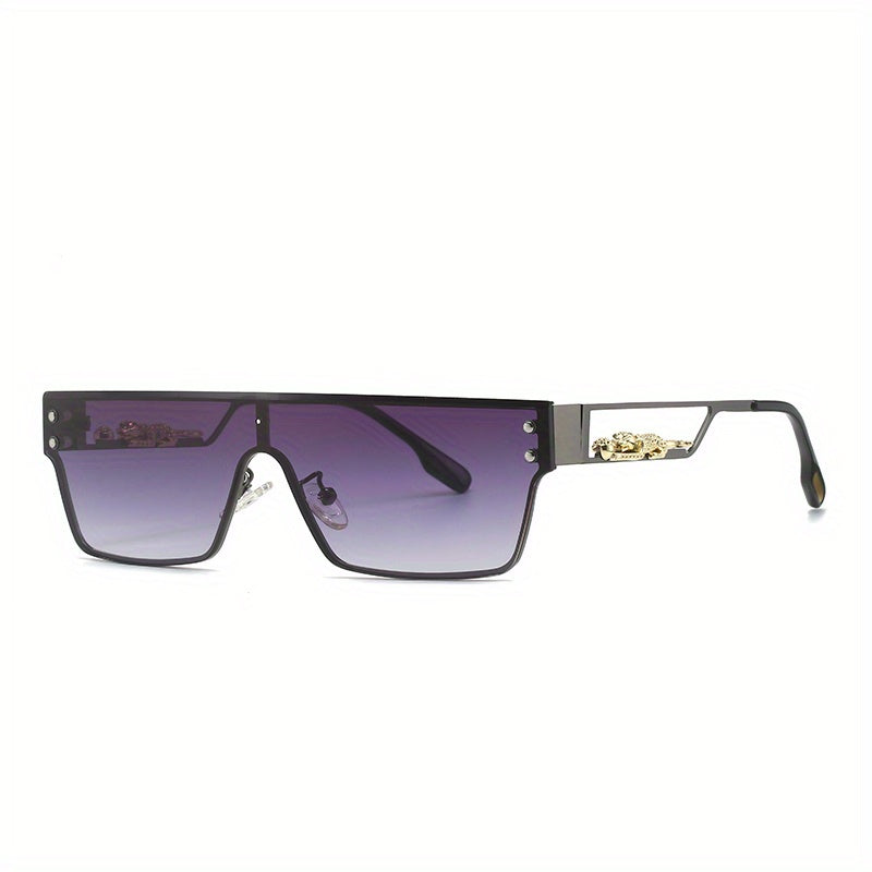 Y2K Leopard Gradient Sunglasses UV400