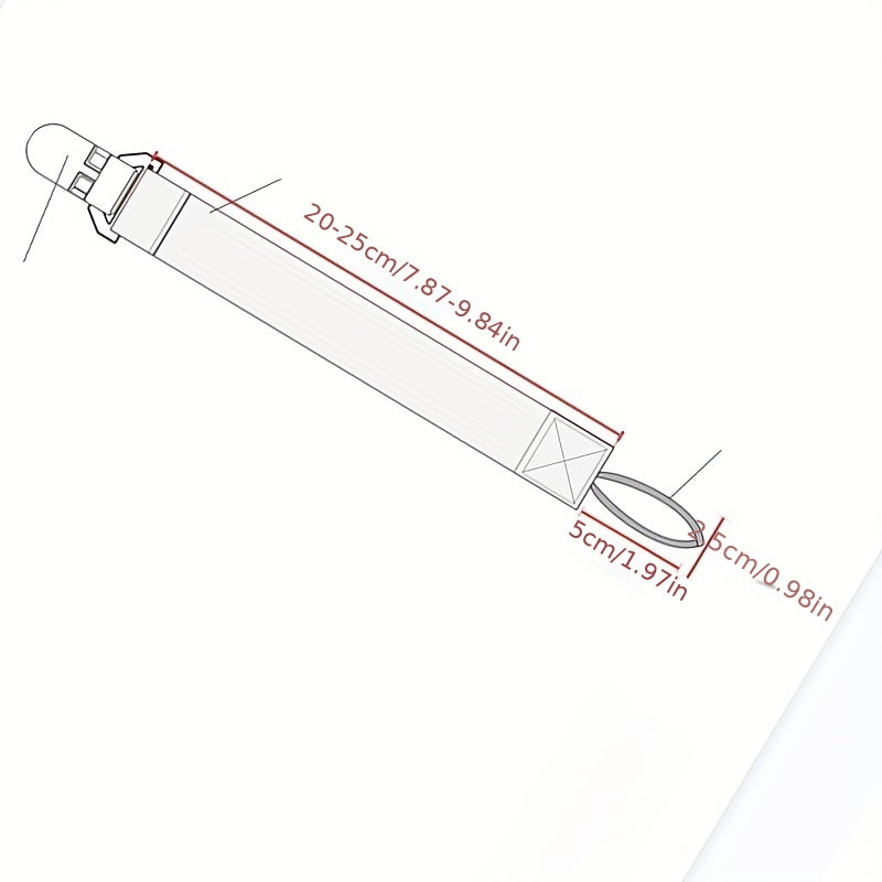 Baby Pacifier Clip Chain Ribbon Holder Anti-drop Strap Feeding Gift
