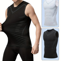 Men's Quick Dry Sleeveless Tank Top for Running Gym Workout