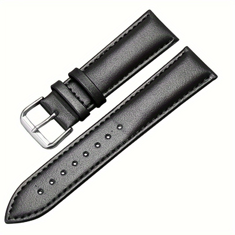 Leather Watch Band 14-22mm Replacement Wrist Strap