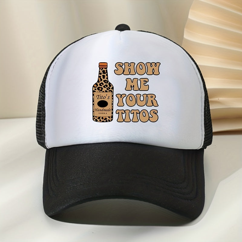 Summer Mesh Trucker Hat Outdoor Sports Baseball Cap Sunshade Sunscreen