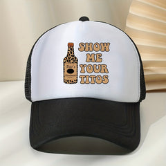 Summer Mesh Trucker Hat Outdoor Sports Baseball Cap Sunshade Sunscreen