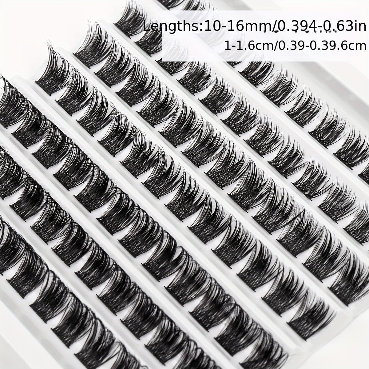 Wispy Lash Extensions 84 Clusters C Curling Individual Lashes Mix Style