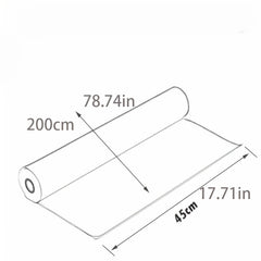 Privacy Window Film No Glue Door Glass Cover Decals Static Clings Sticker