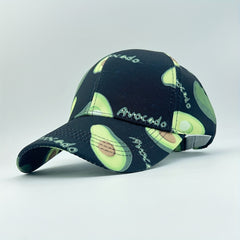 Avocado Print Baseball Cap Unisex Lightweight Sun Hat