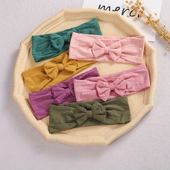 Baby Girls Bowknot Elastic Headband Hair Accessories
