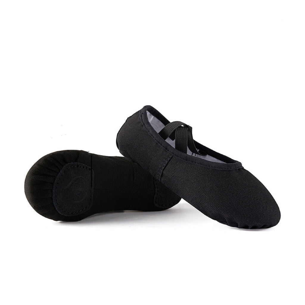 Toddler Girls Ballet Shoes Canvas Ballet Slippers Dance Yoga Practice Shoes