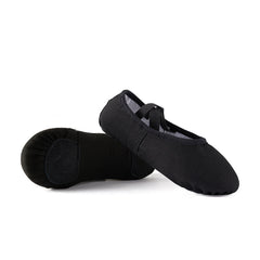 Toddler Girls Ballet Shoes Canvas Ballet Slippers Dance Yoga Practice Shoes