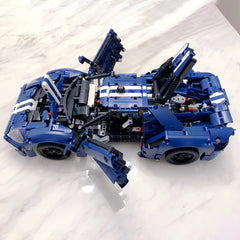 1466pcs Classic Sports Car Building Block Puzzle Assembly Racing Collection Toy