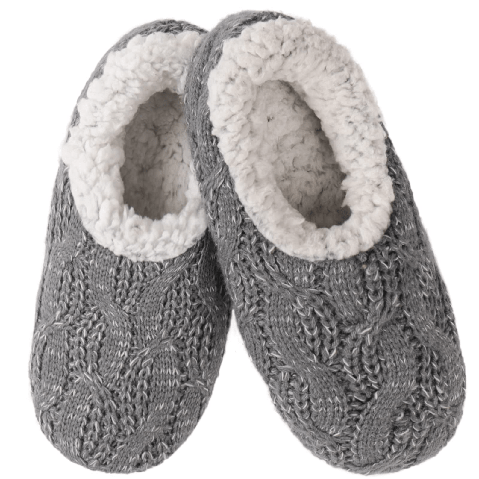 Women's Cozy Fleece Slip-On Slippers Soft Bottom Warm House Shoes