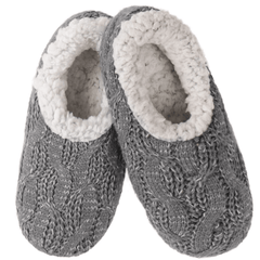 Women's Cozy Fleece Slip-On Slippers Soft Bottom Warm House Shoes