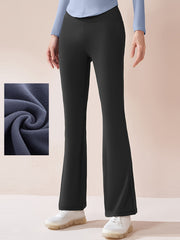 Warm Sports Flare Pants Women's Yoga Bell bottoms Pants