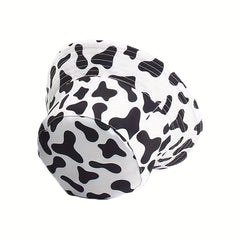 Cow Pattern Bucket Hat Reversible Printed & Basin Hat Sunscreen Fisherman Cap