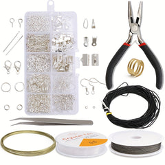 Jewelry Findings Set Beading Repair Tools Kit