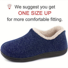 Plush Lined Slip-On Low Top Women's Shoes - Warm & Cozy