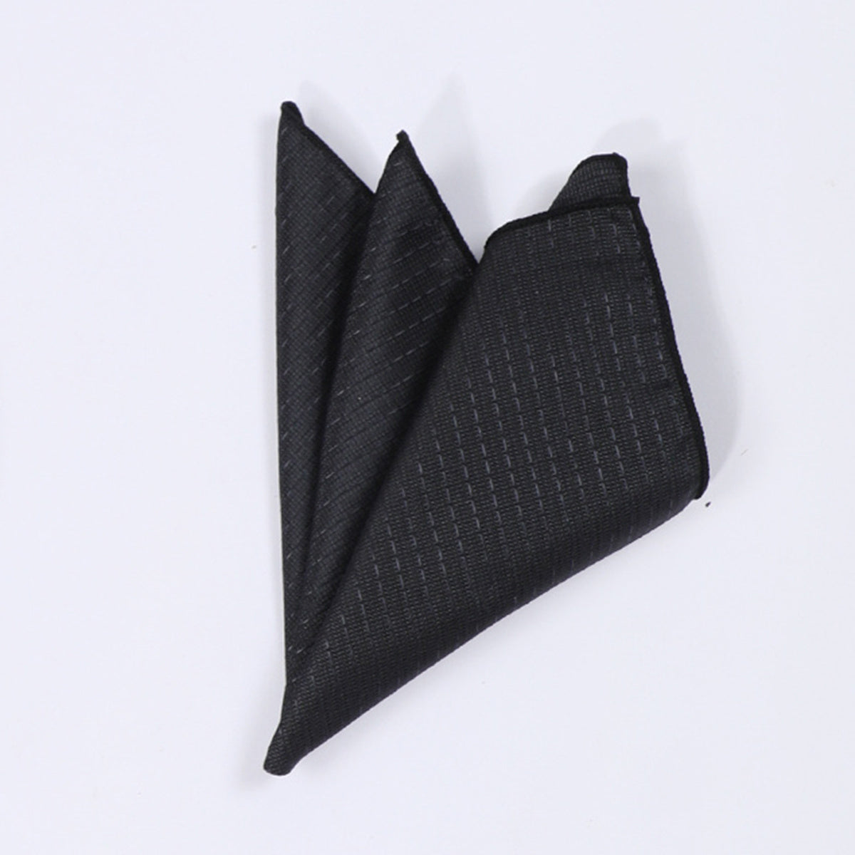 Casual Solid Tie Pocket Square Set