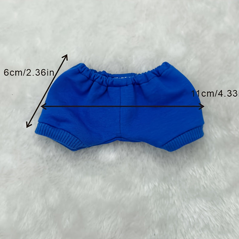 Doll Clothes Solid Sweatpants Doll Pants Christmas Toys