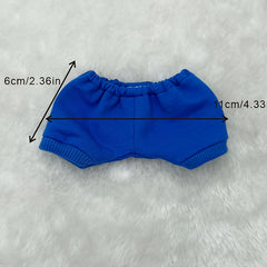 Doll Clothes Solid Sweatpants Doll Pants Christmas Toys
