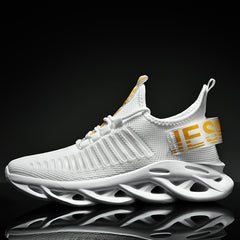 Men's Slip on Blade Sneakers Breathable Athletic Shoes