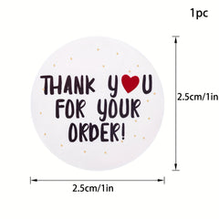 54 Cm Sealing Stickers Thank You Self-adhesive Labels