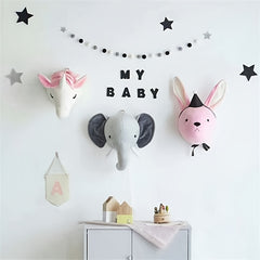 Animal Plush Doll Charm for Kids Room Decor
