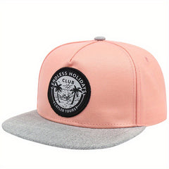 Mens Flat Brim Hip Hop Hat