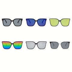Girl's Big Frame Sunglasses UV400 Decorative Glasses for Party Gift