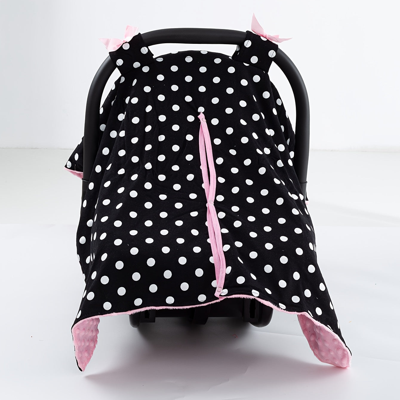 Polka Dot Print Car Seat Sunshade Cover Canopy