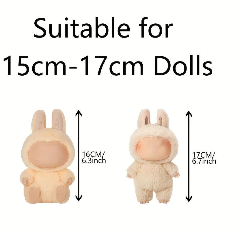 Doll Clothes Set with Hat, Work Pants, Headwear, Skirt - 2 Piece Set
