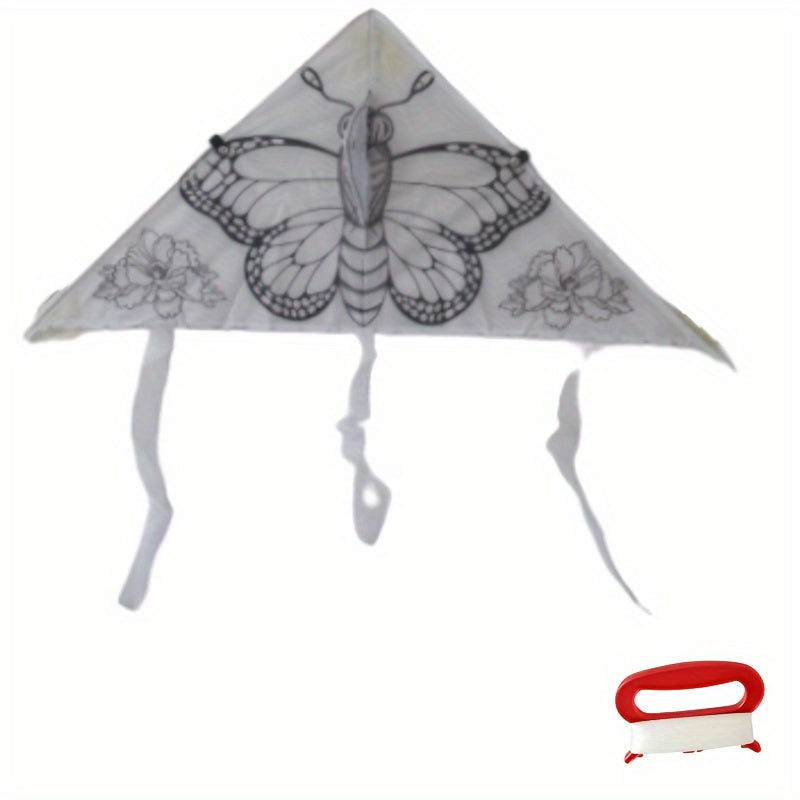DIY Educational Painting Kite Outdoor Flying Toy