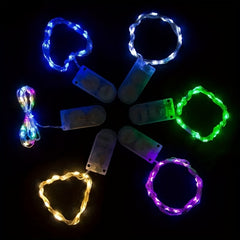 3pcs Waterproof Mini Copper Wire LED Fairy String Light