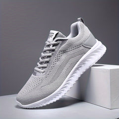 Men's Lightweight Knitted Sneakers for Running in Spring and Summer