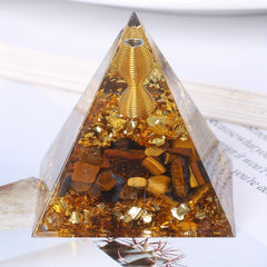 Orgone Pyramid Natural Crystal Energy Generator