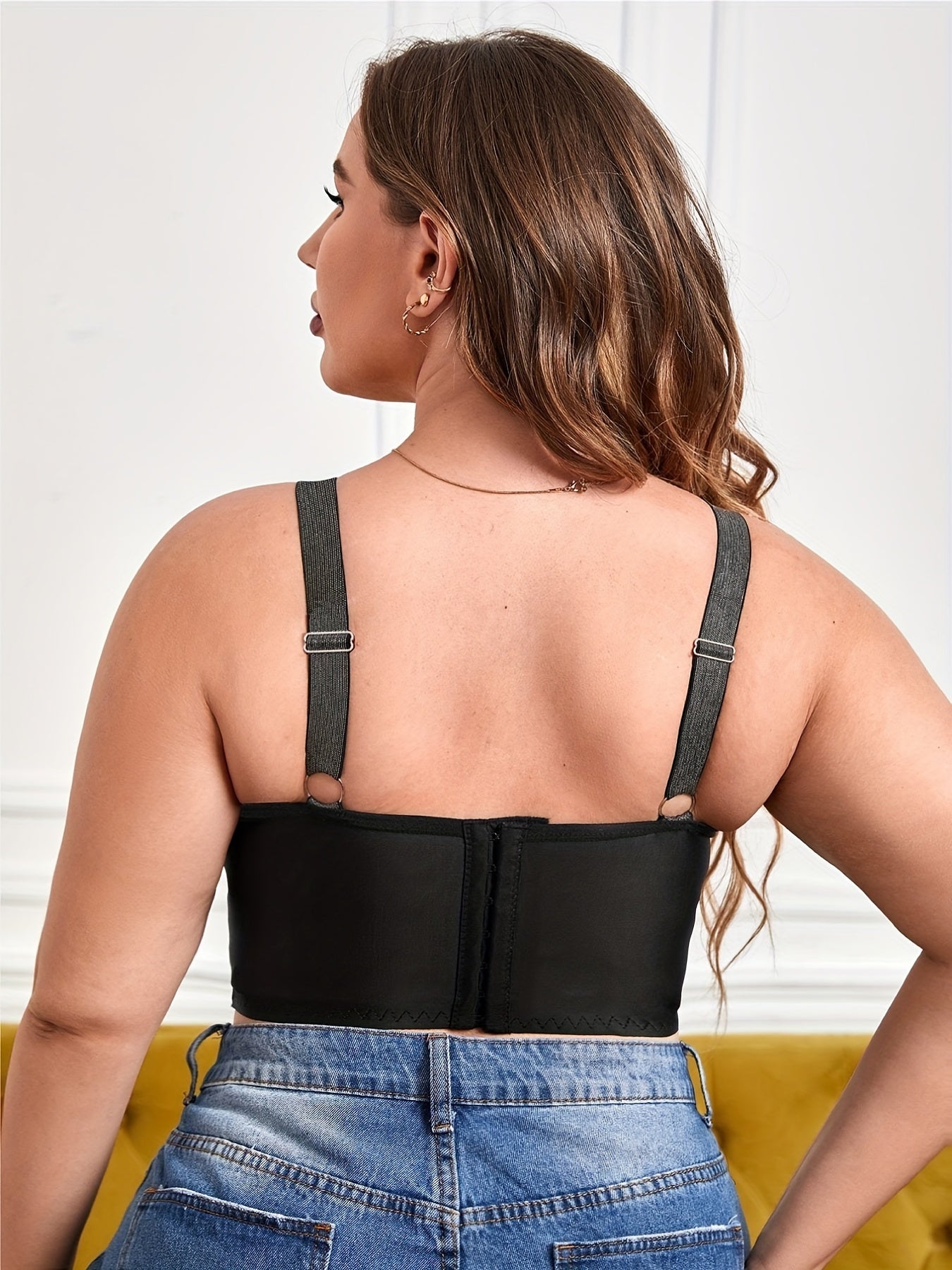Sexy Deep V Neck Push Up Padded Bra