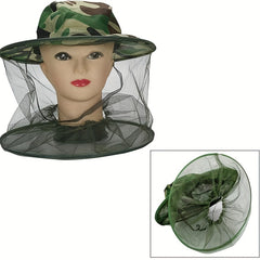 Anti Mosquito Head Net Hat Sun Hat Bug Hat
