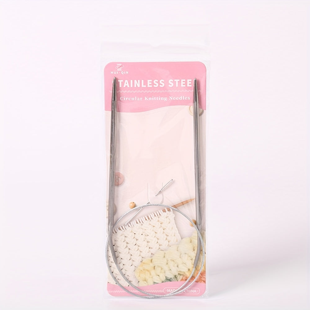 Stainless Steel Circular Knitting Needles for Professional Use