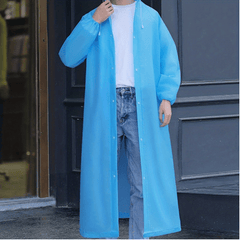 Hooded Rain Poncho for Adults Waterproof for Outdoor Activities