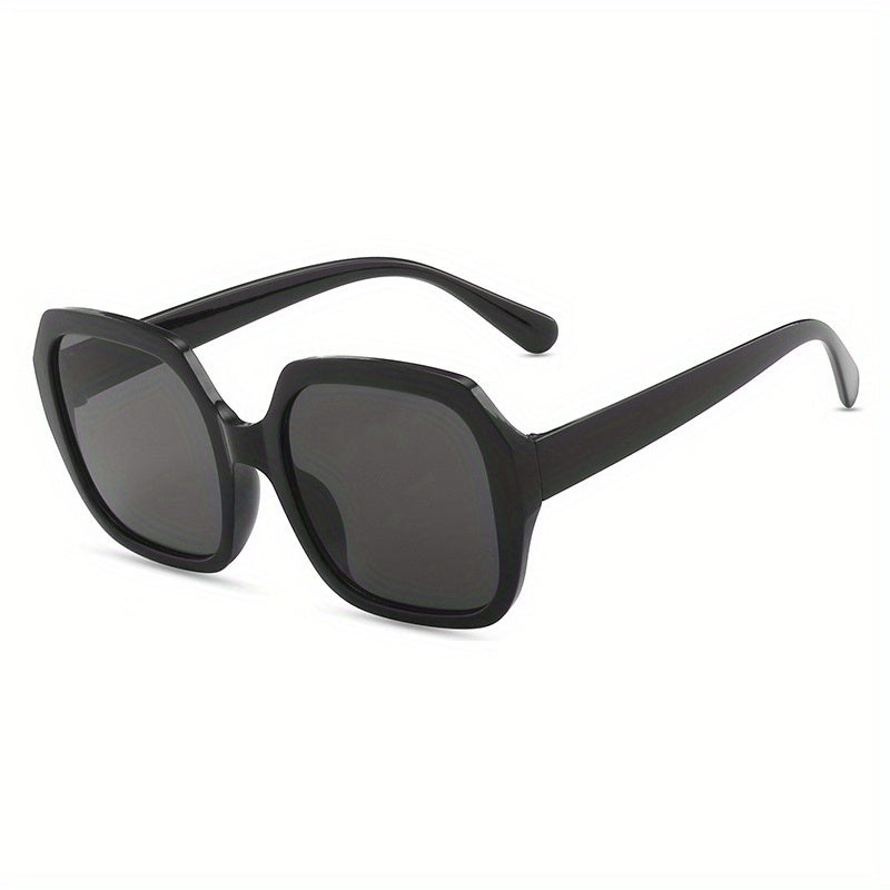 Large Square Sunglasses UV400 Jelly Shades for Beach Travel