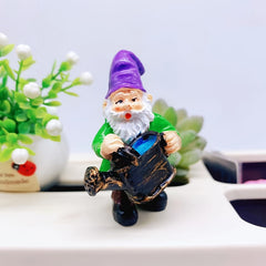 Watering Santa Claus Garden Ornament