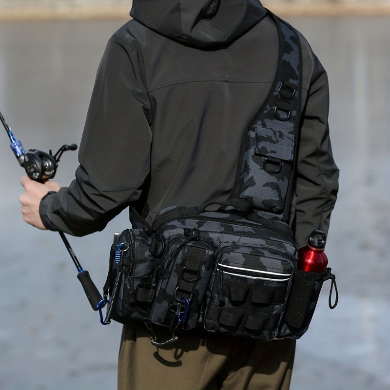 Waterproof Fishing Backpack with Multiple Compartments