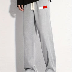Graphic Print Men's Loose Sweatpants Casual Drawstring Jogger Pants